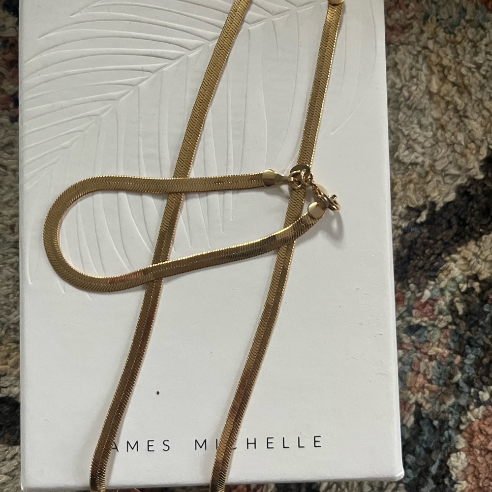 James Michelle Gold Necklace